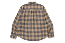 ONE POINT FLANNEL CHECK RELAXED FIT SHIRT