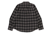 ONE POINT FLANNEL CHECK RELAXED FIT SHIRT