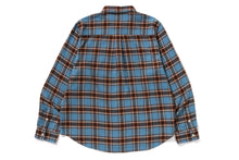 ONE POINT FLANNEL CHECK RELAXED FIT SHIRT