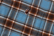 ONE POINT FLANNEL CHECK RELAXED FIT SHIRT