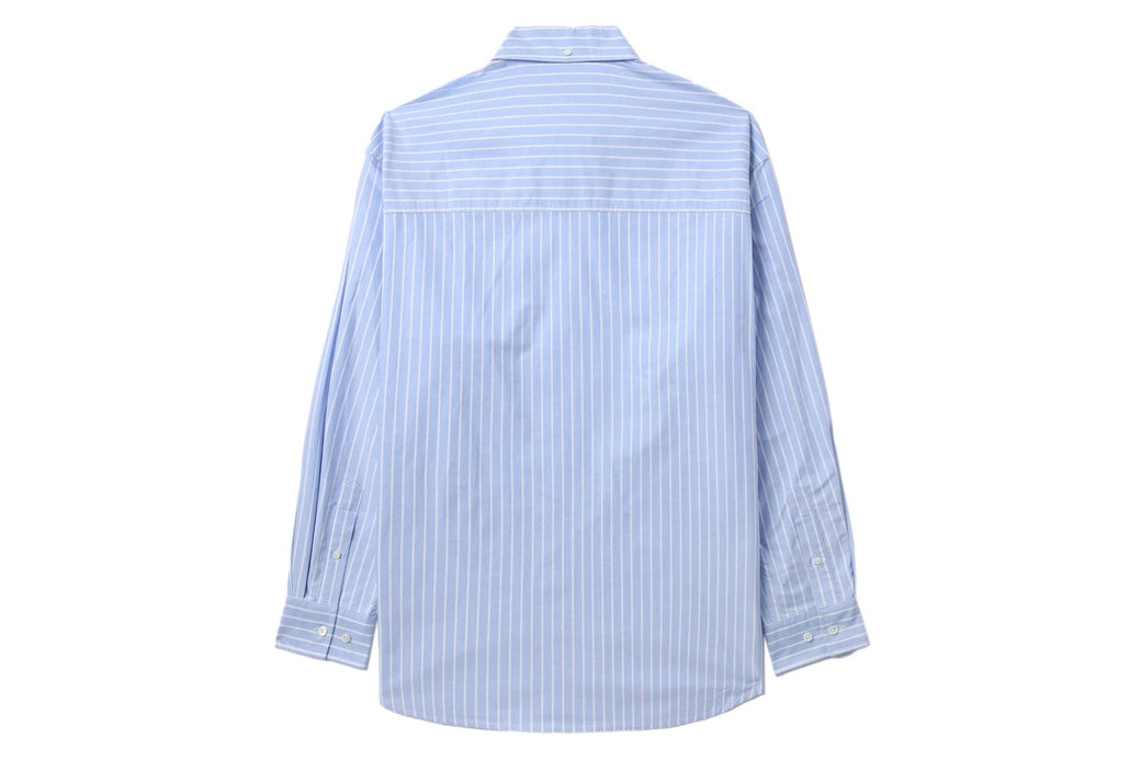 BAPE BLACK BUTTON DOWN SHIRT | bape.com