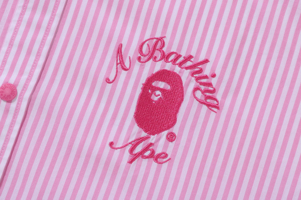 BAPE ストライプ ラガーシャツ ピンク title COLOR CAMO CROPPED SHARK FULL ZIP HOODIE / OVERSIZED