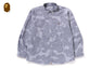 STRIPE CAMO RELAXED FIT SHIRT