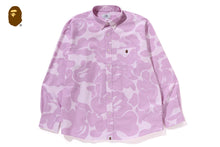 STRIPE CAMO RELAXED FIT SHIRT