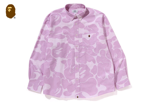 STRIPE CAMO RELAXED FIT SHIRT