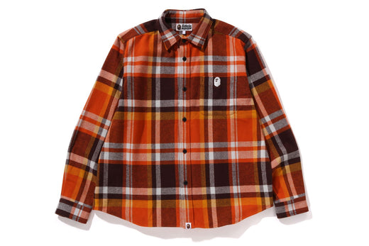 BAPE CHECK RELAXED FIT SHIRT