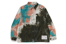 TIE DYE RELAXED FIT CPO SHIRTS