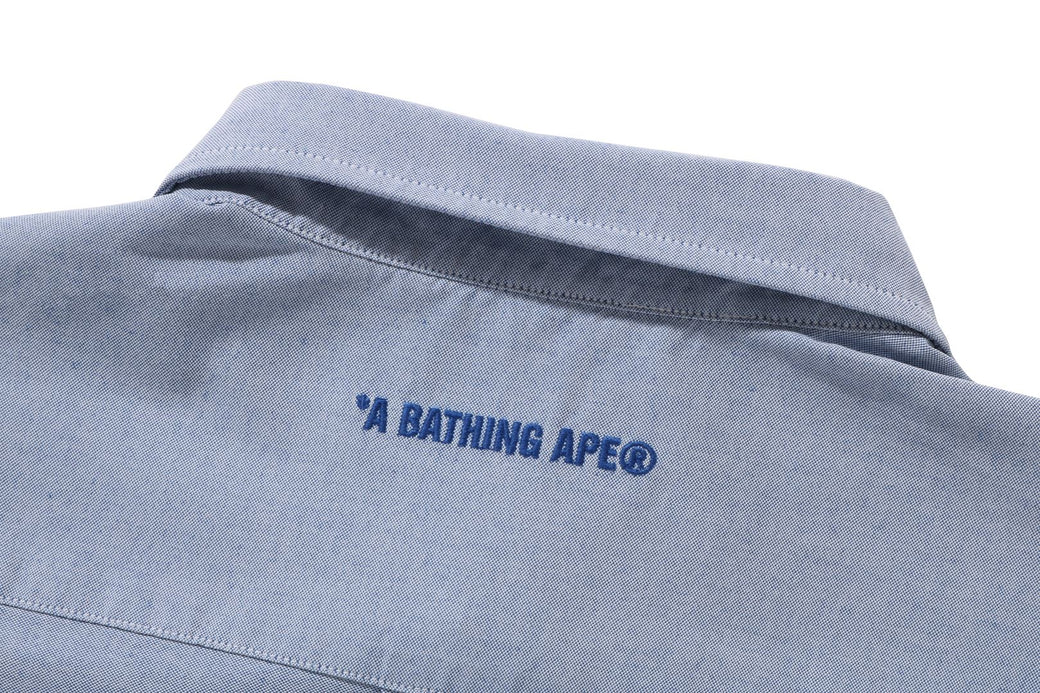 ONE POINT OXFORD LS SHIRT | bape.com