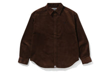 ONE POINT CORDUROY LS SHIRT