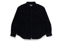 ONE POINT CORDUROY LS SHIRT