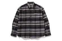 BAPE CHECK FLANNEL SHIRT