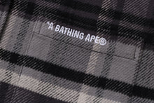 BAPE CHECK FLANNEL SHIRT