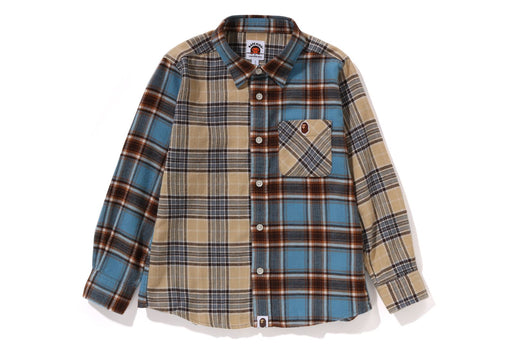 MULTI CHECK FLANNEL SHIRT