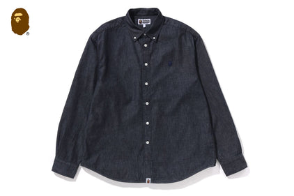 ONE POINT LIGHT WEIGHT DENIM LS SHIRT