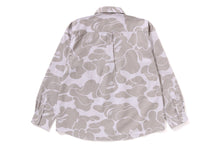 STRIPE CAMO RELAXED FIT SHIRT