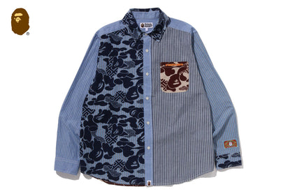 ASIA CAMO PATCHWORK SHIRT