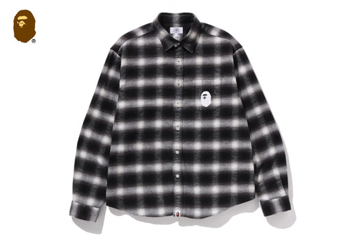 BLOCK CHECK RELAXED FIT SHIRT