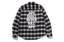 BLOCK CHECK RELAXED FIT SHIRT