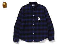 BLOCK CHECK RELAXED FIT SHIRT