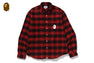 BLOCK CHECK RELAXED FIT SHIRT