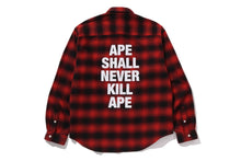 BLOCK CHECK RELAXED FIT SHIRT