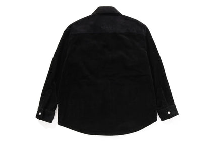 CORDUROY PATCHWORK SHIRT