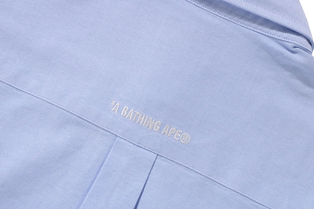 ONE POINT OXFORD LS SHIRT | bape.com