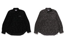 SOLID CAMO CORDUROY RELAXED FIT LS SHIRT