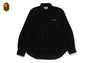 SOLID CAMO CORDUROY RELAXED FIT LS SHIRT