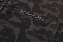 SOLID CAMO CORDUROY RELAXED FIT LS SHIRT