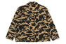 1ST CAMO HEAVY WASHED MULTI POCKET CARGO LS SHIRT