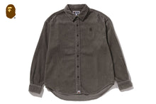 ONE POINT HEAVY WASHED CORDUROY LS SHIRT