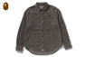 ONE POINT HEAVY WASHED CORDUROY LS SHIRT