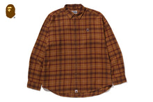 ONE POINT FLANNEL CHECK LS SHIRT