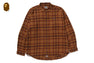 ONE POINT FLANNEL CHECK LS SHIRT