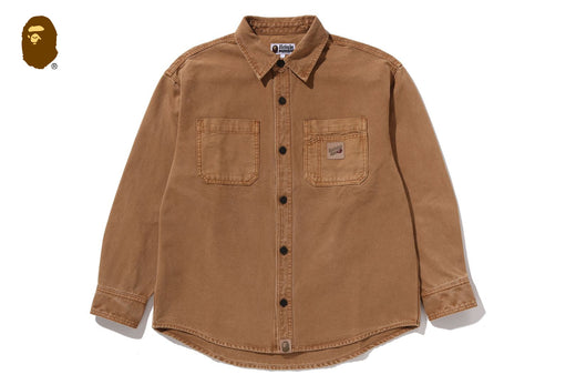 GARMENT DYE WORK LS SHIRT