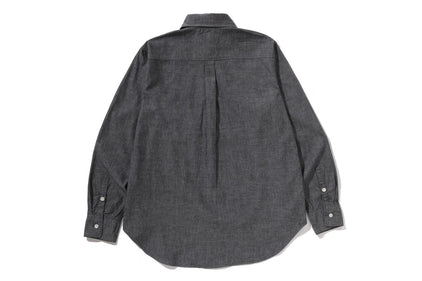 ONE POINT CHAMBRAY SHIRT