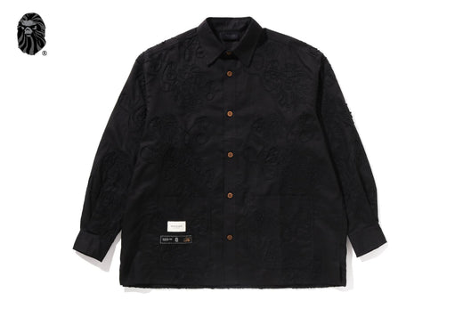 BAPE BLACK ROPESTITCH TWEED SET #1