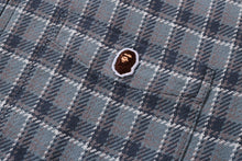 BAPE CHECK ZIP SHIRT