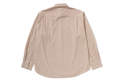 PLAID POPLIN LS SHIRT
