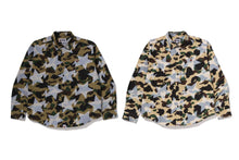 STA OVER PRINT 1ST CAMO POPLIN LS SHIRT