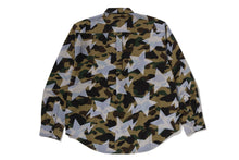 STA OVER PRINT 1ST CAMO POPLIN LS SHIRT
