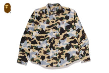 STA OVER PRINT 1ST CAMO POPLIN LS SHIRT