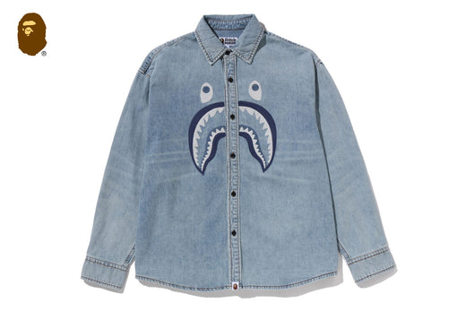 SHARK LIGHT DENIM LS SHIRT