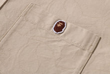 ONE POINT LINE CAMO JACQUARD OXFORD LS SHIRT