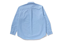 ONE POINT LINE CAMO JACQUARD OXFORD LS SHIRT