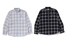 ONE POINT OMBRE CHECK LIGHT FLANNEL LS SHIRT