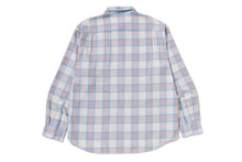 ONE POINT OMBRE CHECK LIGHT FLANNEL LS SHIRT