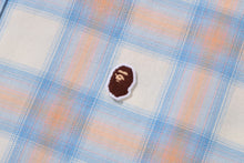 ONE POINT OMBRE CHECK LIGHT FLANNEL LS SHIRT