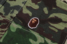 APE HEAD ONE POINT CAMO PATCHWORK SHIRT